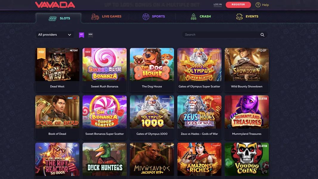 Spēles un provaideri Vavada Casino: populārākie spēļu veidi Spēles un provaideri Vavada Casino