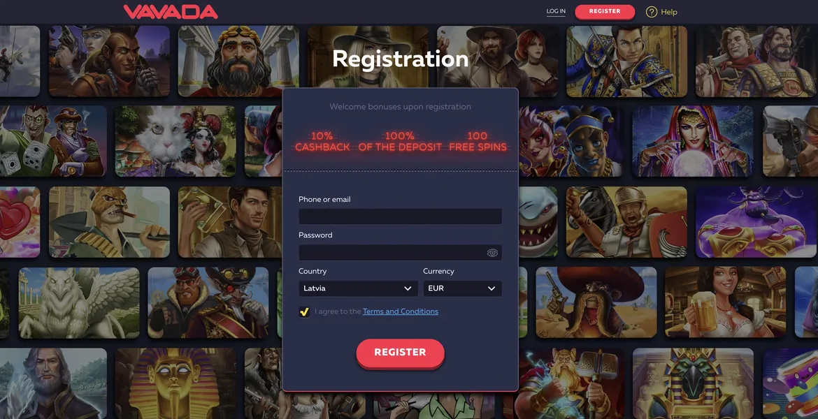 Kā reģistrēties Vavada Casino?: konta izveide un verifikācija Kā reģistrēties Vavada Casino?
